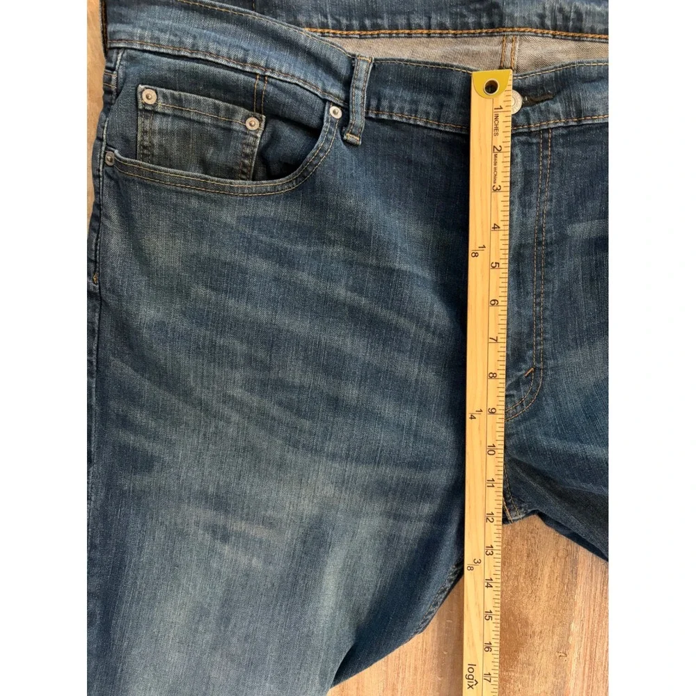 Levis 559 Relaxed Straight Jeans Mens 42x34 Medium Wash Blue Denim 01559-0059